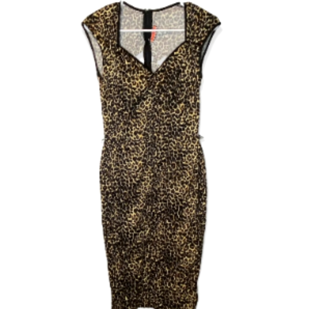 NWOT Pinup Couture Leopard Print Dress